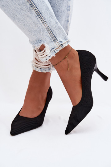  zapatos de tacón alto Zapatos de color negro Lelissey