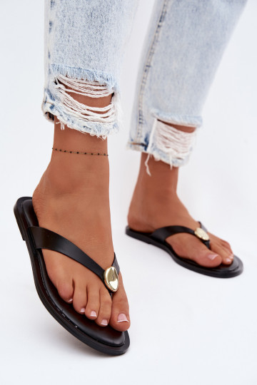 isósceles Zapatillas Zapatillas Femenino Ze color doradom Detalem de color negro Tella 2