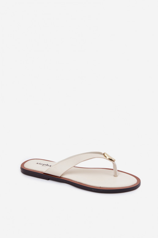 isósceles Zapatillas Zapatillas Femenino Ze color doradom Detalem color marfil Tella