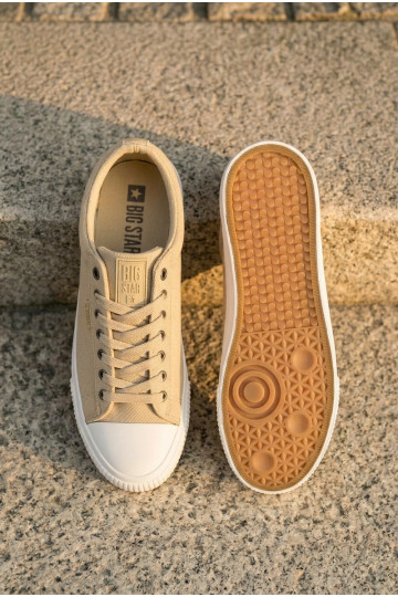 Zapatos informales bajos color arena para hombres 2