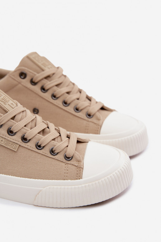 Zapatos informales bajos color arena para hombres