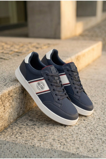 Zapatillas azul marino para hombres 2