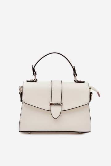 Tiene queno Cartero con tiras decorativas color marfil Belveta