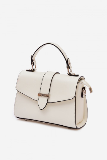 Tiene queno Cartero con tiras decorativas color marfil Belveta 2