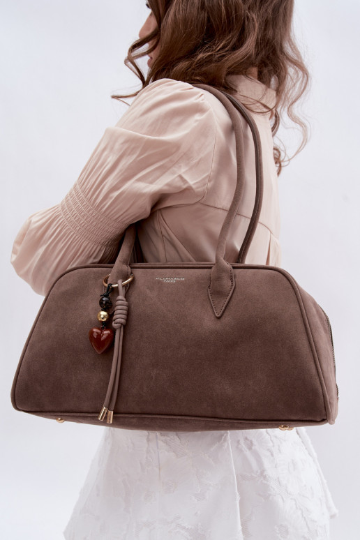 de gamuza ecológicaoAa Tiene quenoBrelokiem Oscurobeige Noelia