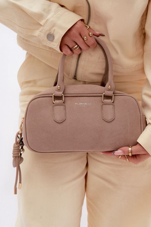 Tiene queno Typu Trompa Pequeñode gamuza ecológicau color marfil Annelle