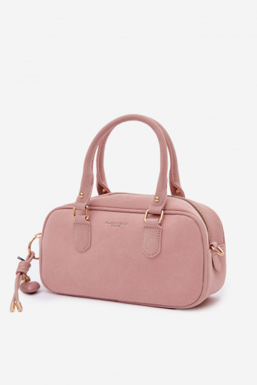 Bolso tipo maletero rosa de ante sintético Annelle 2
