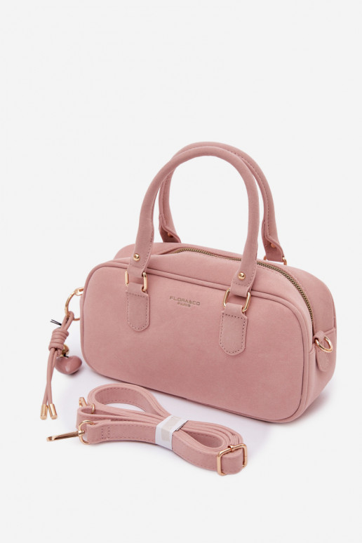 Tiene queno Typu Trompa Pequeñode gamuza ecológicau rosa Annelle