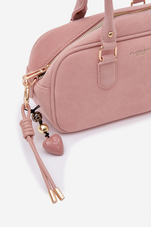 Tiene queno Typu Trompa Pequeñode gamuza ecológicau rosa Annelle