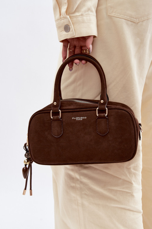 Tiene queno Typu Trompa Pequeñode gamuza ecológicau CzekoladoAa Annelle