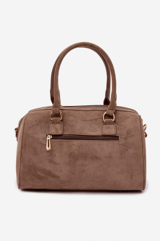 Tiene queno Typu Trompa Ze color doradomi Studs Oscurobeige Emelle