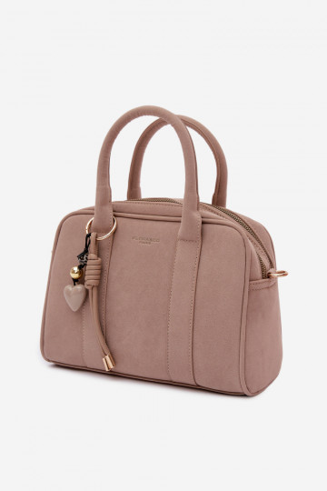 Tiene queno Typu Trompa de gamuza ecológicaoAaBrelokiem color marfil Sorielle 2