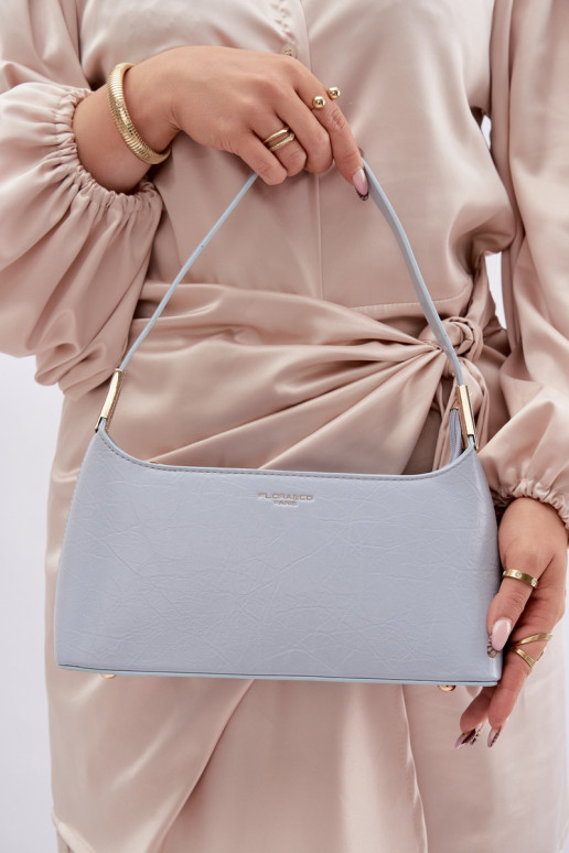 Tiene queno de cuero ecológico Azul Tielle