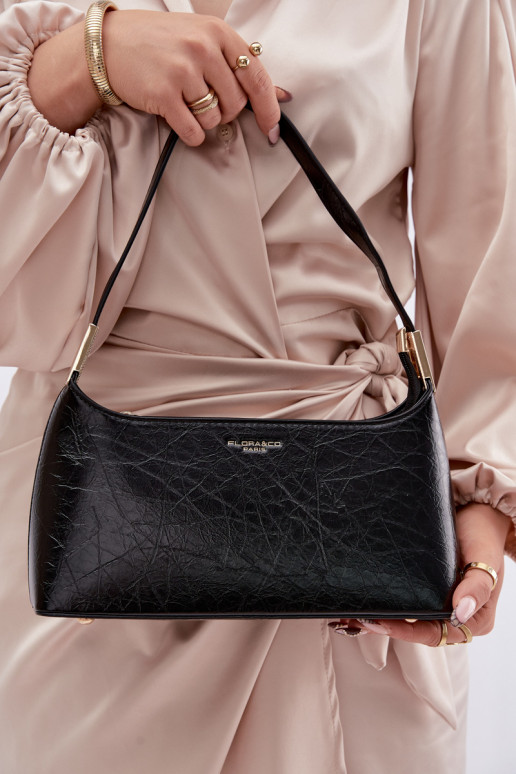 Tiene queno de cuero ecológico negro Tielle