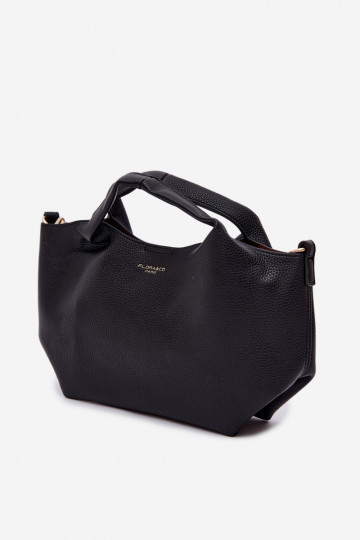 Bolso de piel sintética negro Corisse 2