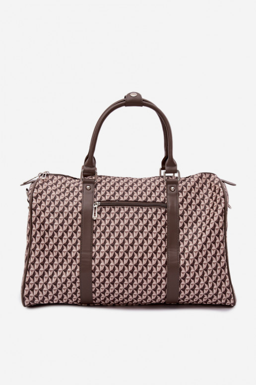 ENzorzysta Bolsa de viaje Oscurobeige Femenino Nelle