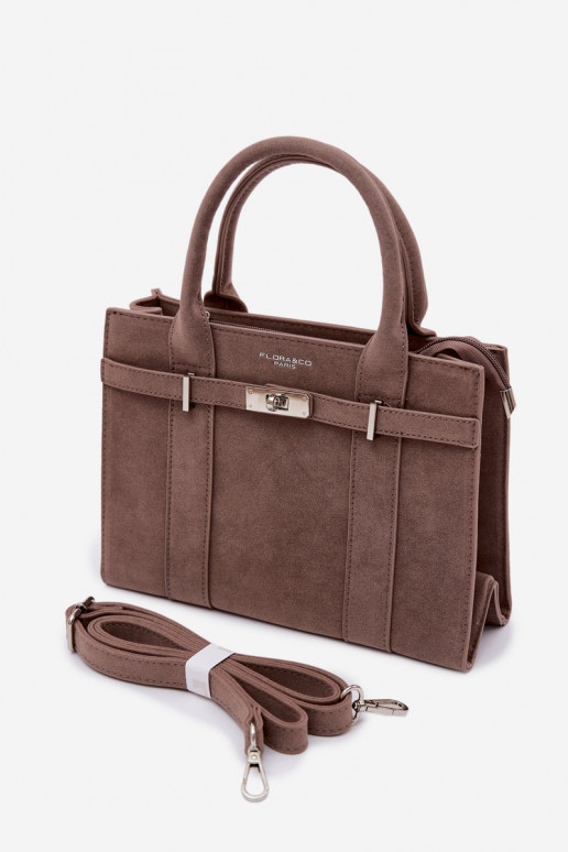 Tiene queno Typu TrompaImitacji de gamuzau Oscurobeige Noressa