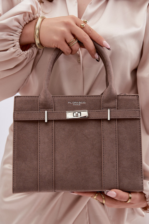 Tiene queno Typu TrompaImitacji de gamuzau Oscurobeige Noressa