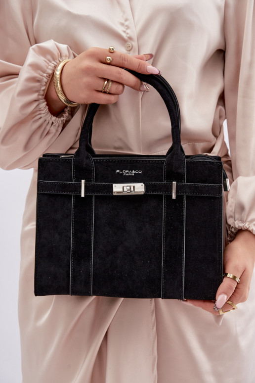 Tiene queno Typu TrompaImitacji de gamuzau negro Noressa