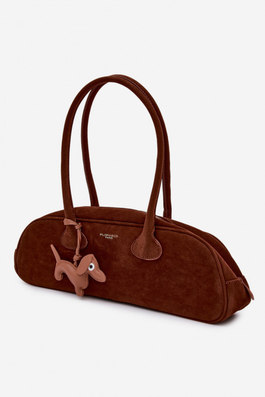 Tiene queno BagietkaImitacji de gamuzau ZaAieszka Jamnik color marrón Annette