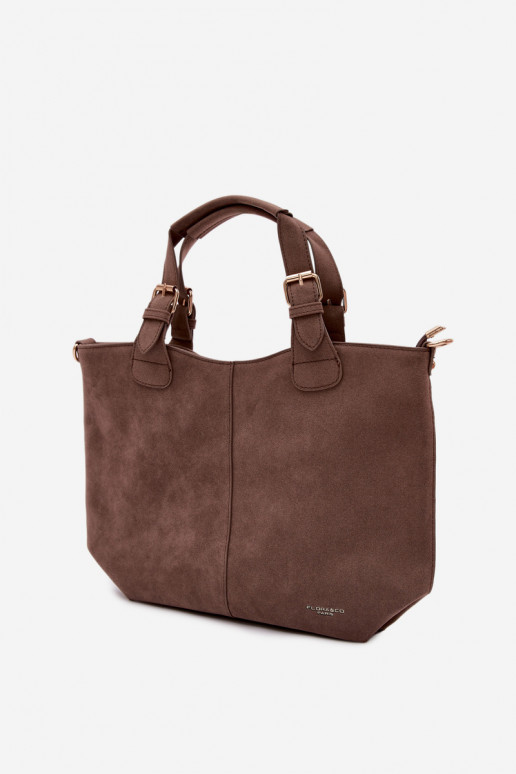 Tiene quenoImitacji de gamuzau Oscurobeige Clarette