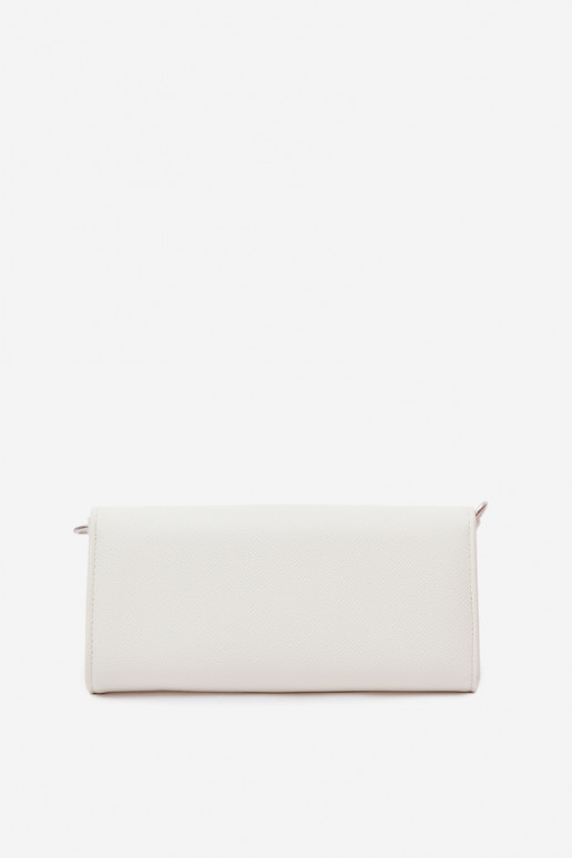 Billetera Tiene queno dos en uno con correas color marfil Suzette