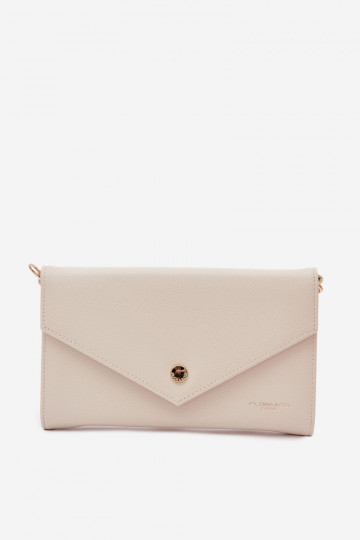 Tiene queno tipo de sobre Billetera dos en uno con tiras decorativas Brillantementebeige Pauline