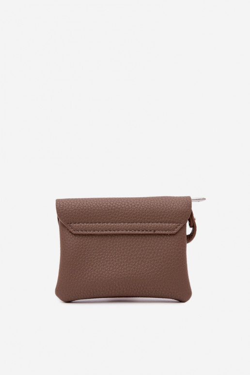 Portmonetka Femenino de cuero ecológico Oscurobeige Calienne