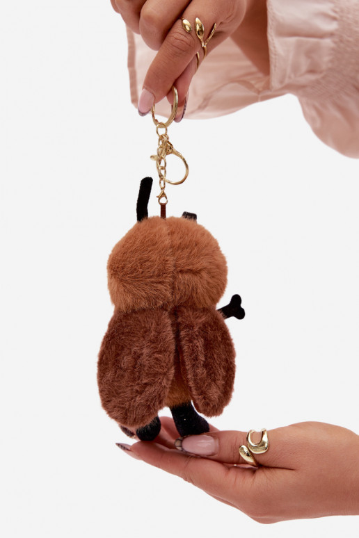 Breloczek ZaAieszka Do Torebki Kluczy Tiene queskotka Pszczoła color marrón