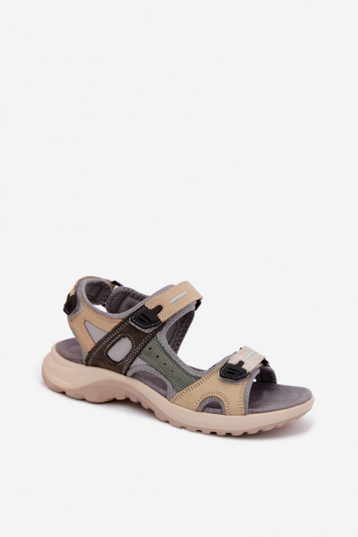 Sandalias de mujer grises de estilo deportivo Morenia