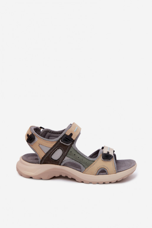 Sandalias de mujer grises de estilo deportivo Morenia