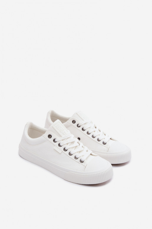 Zapatos informales bajos blancos para hombres