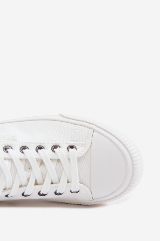 Zapatos informales bajos blancos para hombres