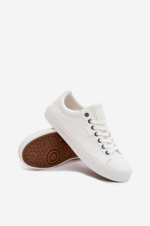 Zapatos informales bajos blancos para hombres