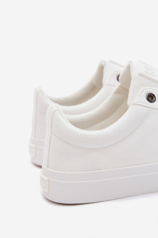 Zapatos informales bajos blancos para hombres