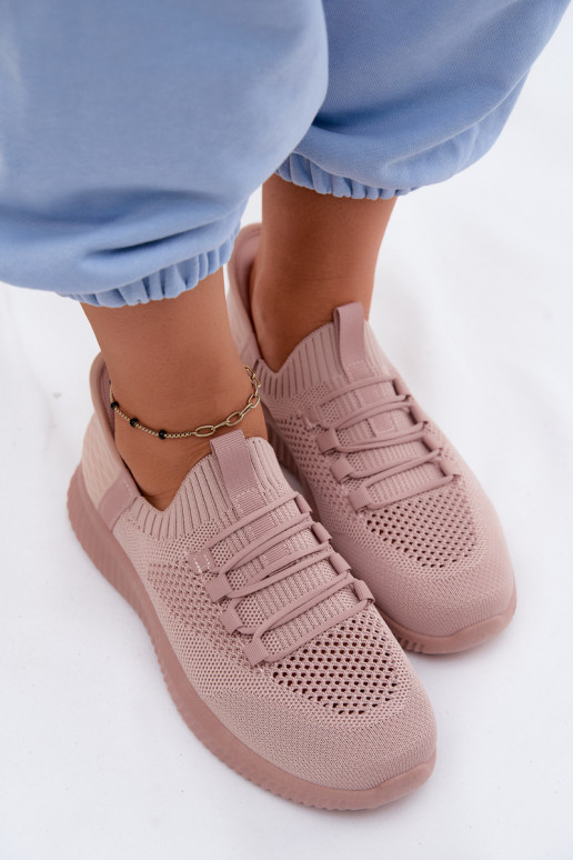 Zapatillas rosas slip-on Olive