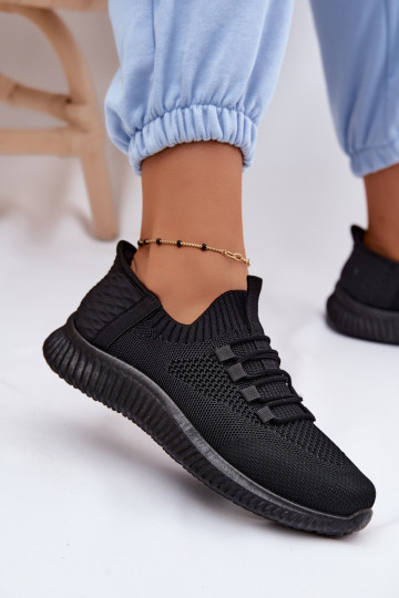 Zapatillas negras slip-on Olive 2