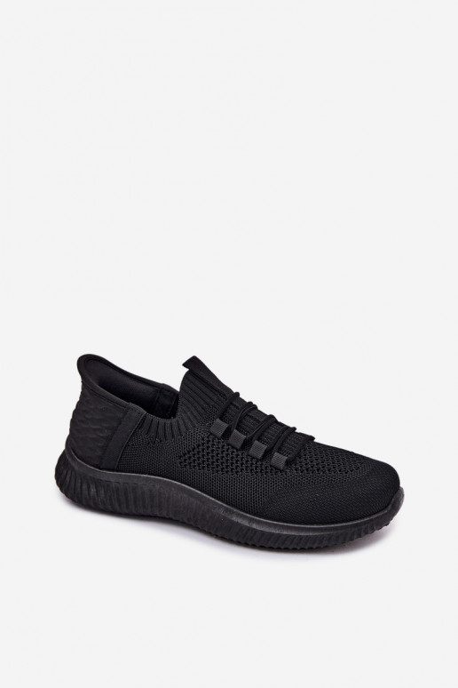 Zapatillas negras slip-on Olive