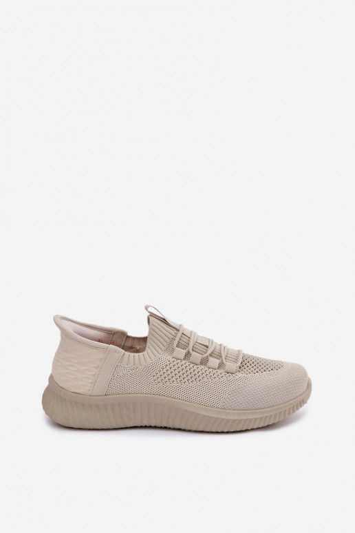 Zapatillas color arena slip-on Olive