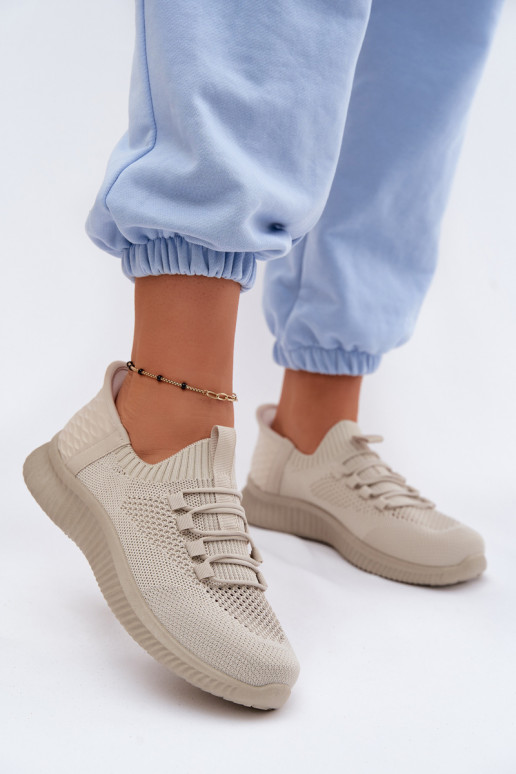 Zapatillas color arena slip-on Olive