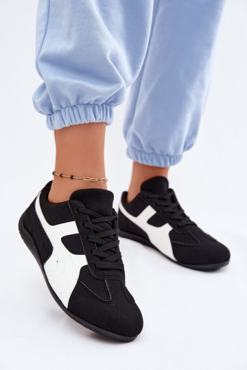 Zapatos negros estilo sneaker para mujeres Tai 2