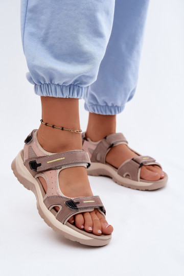 Sandalias deportivas para mujer McKeylor 95414 arena-rosa 2