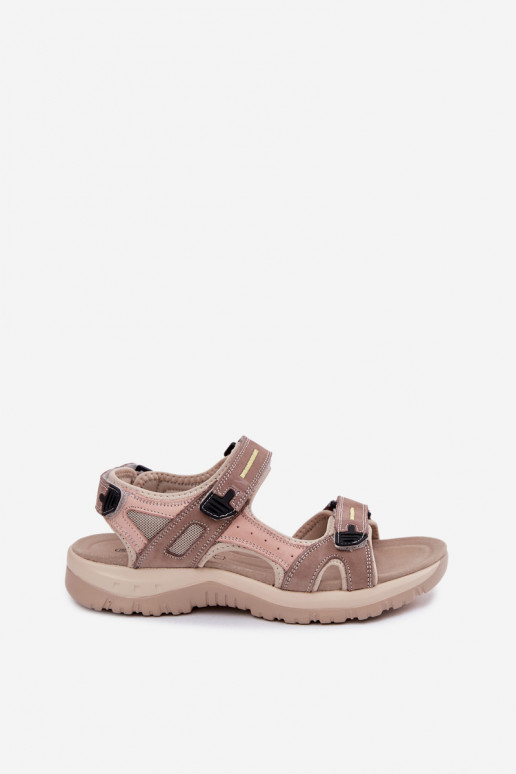 Sandalias de mujer Femenino EN SportoAym Stylu McKeylor 95414 beige-color rosa