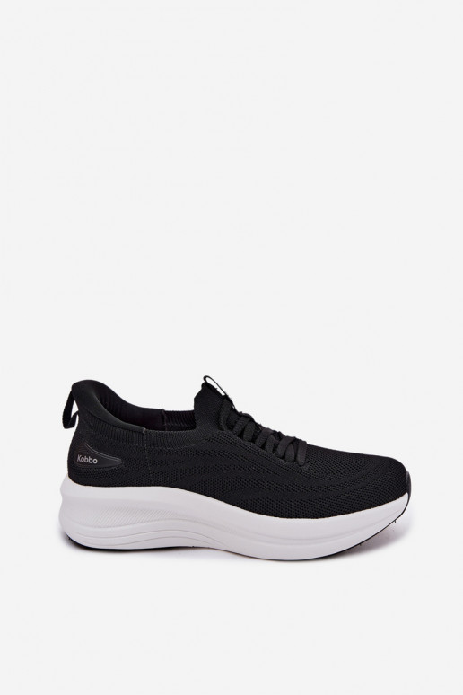 Zapatos deportivos sin cordones Kobbo 102425 negros