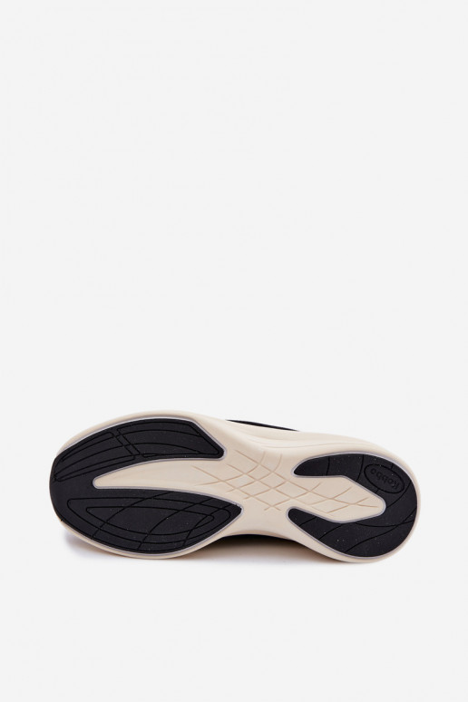 Zapatos deportivos sin cordones Kobbo 102424 negros