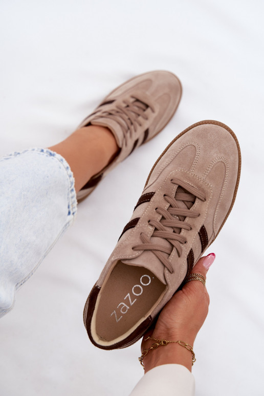 Zapatillas de ante arena Zazoo N1176S2