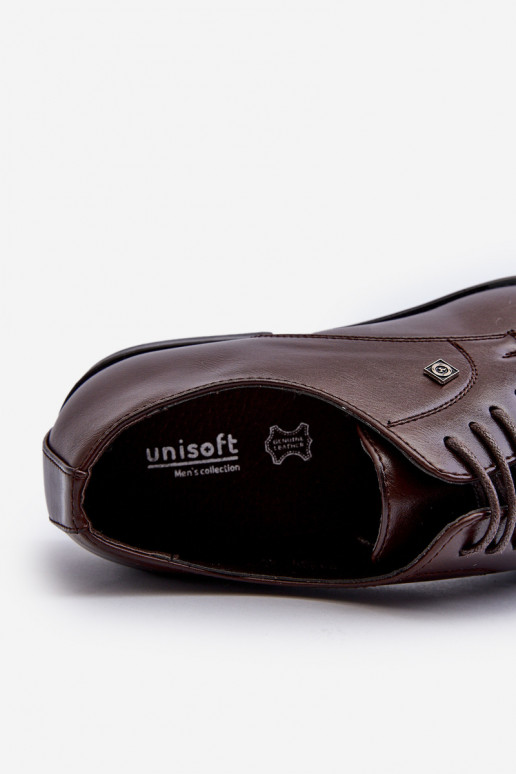 Zapatos de estilo elegante para hombre marrones Jenavee