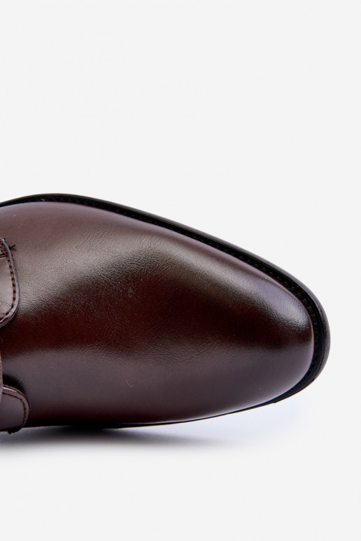 Zapatos de estilo elegante para hombre marrones Jenavee