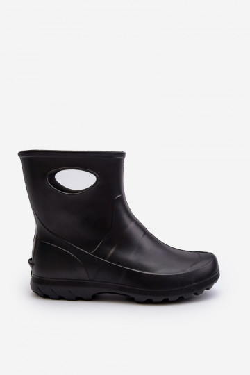 Botas de goma impermeables para mujer negras LEMIGO GARDEN 752 2