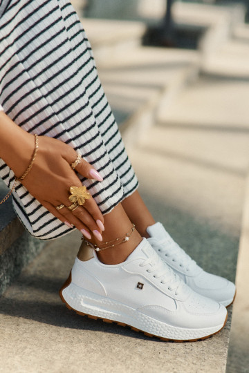  zapatillas Femenino Big Star RR274629 HI-POLY SYSTEM el color blanco